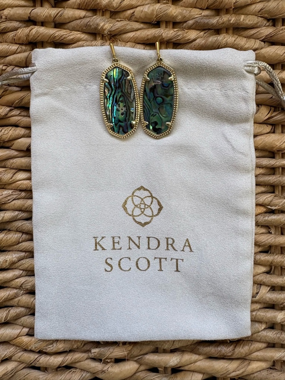 Kendra Scott Elle Earrings- Abalone Shell